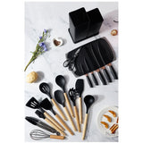 19 PIECES UTENSILS WITH KNIFE SET