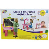 3IN1 LEARN & INTERACTIVE ACTIVITY DESK FOR KIDS