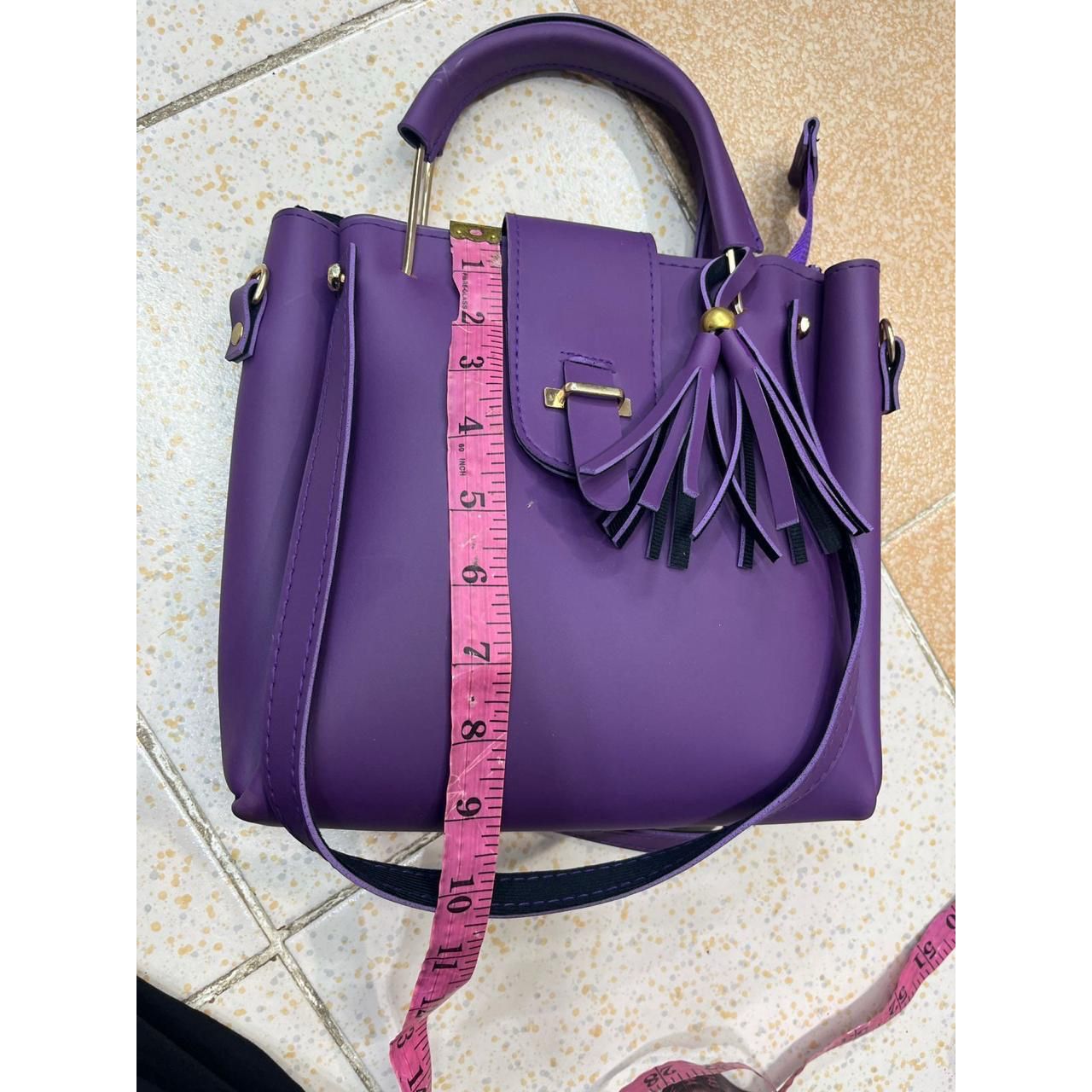 Stylish Three-Piece Handbag and Wallet Set for Women