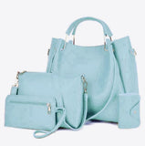 High Quality 3 Piece Synthetic Leather Shoulder Bag