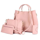 High Quality 3 Piece Synthetic Leather Shoulder Bag