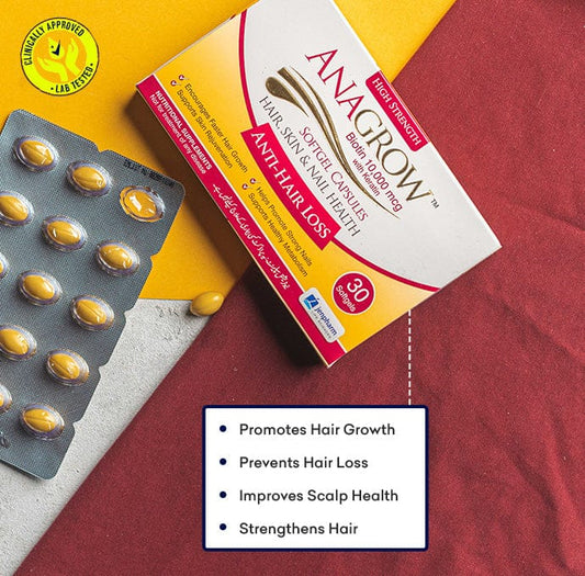 ANAGROW Biotin Soft Gel Capsules