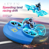 3IN1 4DRC REMOTE CONTROL CAR & BOAT V24 DRONE